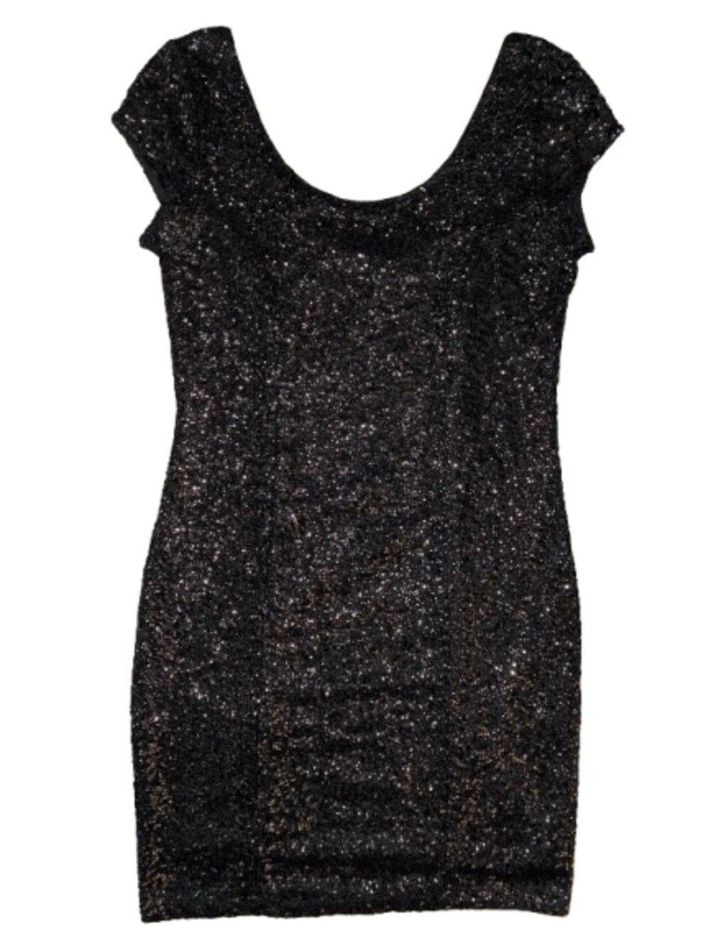 Divided by H&M Black Sequin Cocktail Dress